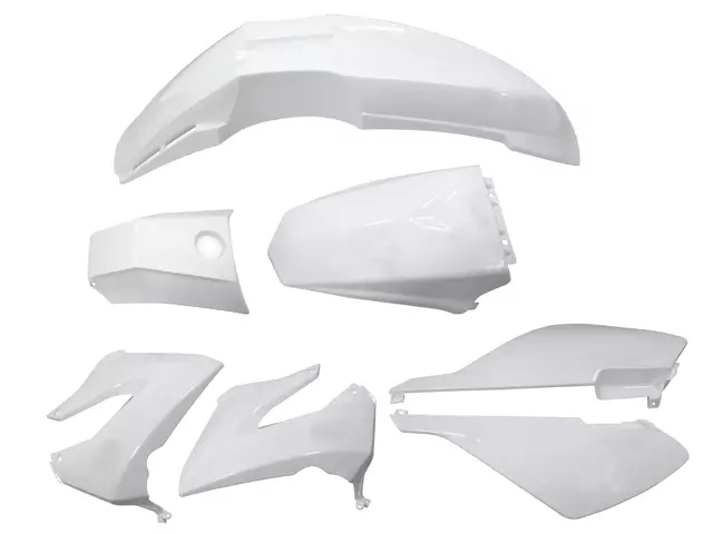 Tec-X Muovisarja Valkoinen Derbi Senda R X-Treme 03-10 SM X-Treme 02-10 - Duell mopojen varaosat ja tarvikkeet - 114587 - 1