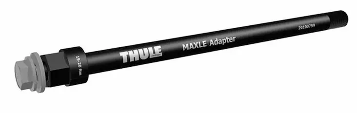 THULE 12x1.75 Maxle -lastenkuljetusperäkärryn läpiakseliadapteri 167-192mm - Duell polkupyörien varaosat ja tarvikkeet - 124477 - 1