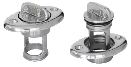 Tyhjennystulppa 43x64mm Ø32mm AISI 316 - Duell venetarvikkeet - 6167 - 1