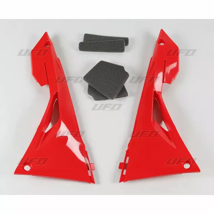 UFO Ilmansuodatinkotelon muovi CRF450R/X 2017- CRF250R/X 18- Punainen 070 - Duell MP varaosat ja tarvikkeet - 49047 - 1
