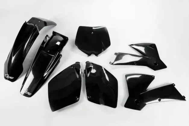 UFO Muovisarja 5-osainen Musta KTM SX125-520 2T/4T 01-02 - Duell MP varaosat ja tarvikkeet - 48057 - 1