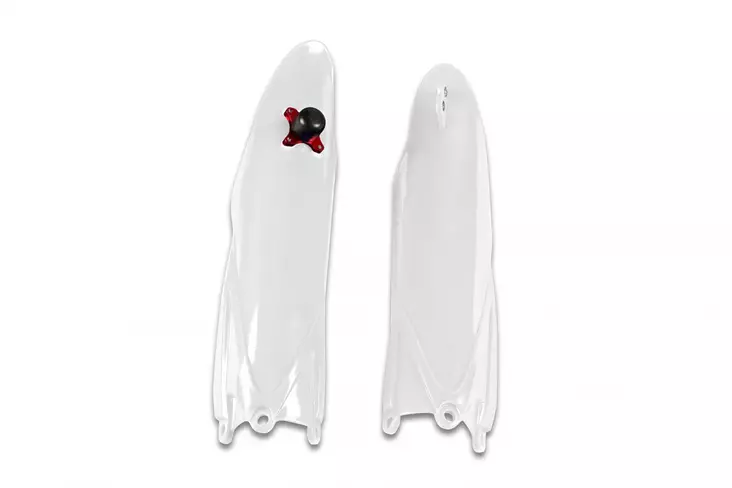 UFO Starttinappi/Etuhaarukan suojat YZF250/450 10-22 Valkoinen 046 - Duell MP varaosat ja tarvikkeet - 48477 - 1