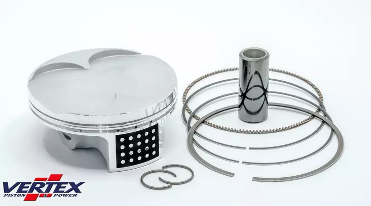 Vertex Piston kit GP-Racer Compr. 13.85:1 YZ250F 19-.. WR250F 20-.. XXF 76.97mm - Duell MP varaosat ja tarvikkeet - 78937 - 1
