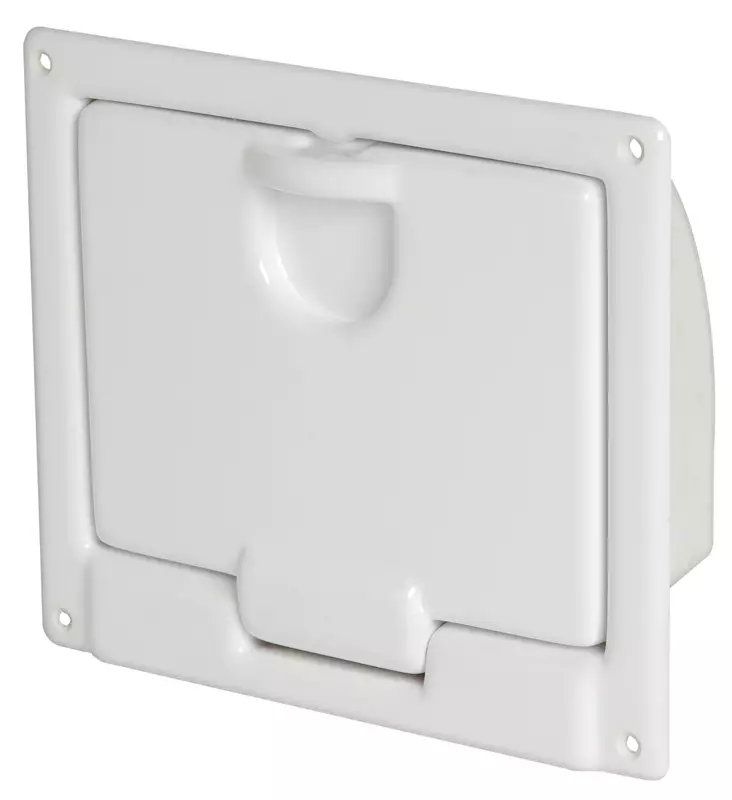 White ABS peak 220x180x70 - Duell venetarvikkeet - 5257 - 1