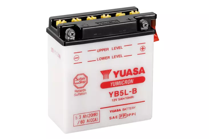 Yuasa akku YB5L-B (cp) Happopatruuna mukana (6) - Duell muut varaosat ja tarvikkeet - 131577 - 1