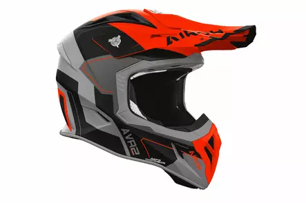 Airoh Kypärä Aviator Ace 2 Shield Oranssi matta, M - Duell ajovarusteet - 60237 - 1
