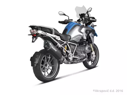 Akrapovic Slip-On Line (Titaani) Mustaline R1200GS/Adventure 2013-16 - Duell MP varaosat ja tarvikkeet - 69007 - 1