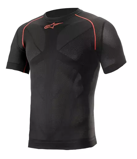 Alpinestars Alusvaate T-paita Ride Tech v2 Punainen, XL/2XL - Duell ajovarusteet - 37327 - 1