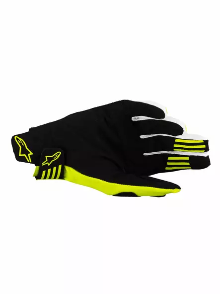 Alpinestars Hanskat Techstar Musta/Keltainen Fluo 2XL - Duell ajovarusteet - 39647 - 1