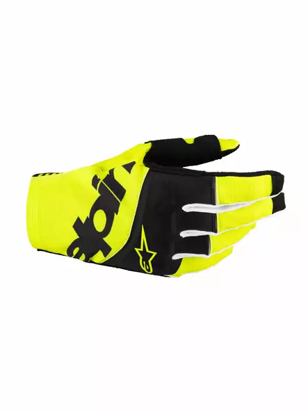 Alpinestars Hanskat Techstar Musta/Keltainen Fluo L - Duell ajovarusteet - 40067 - 1