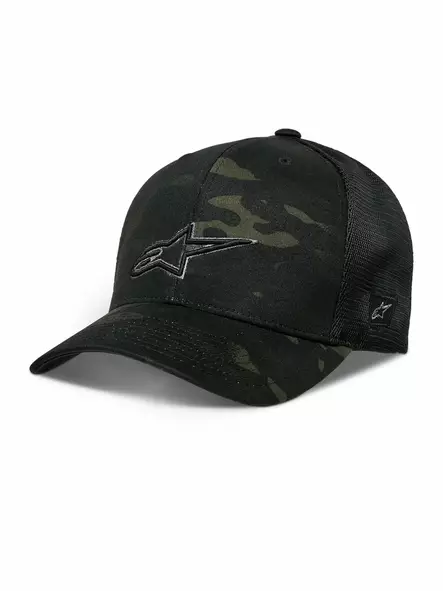 Alpinestars Hat Recon Camo Trucker Black/Camo One Size - Duell ajovarusteet - 35447 - 1