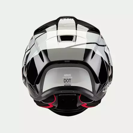 Alpinestars Kypärä Supertech R10 Element Musta/Carb/Hopea, M - Duell ajovarusteet - 36907 - 1
