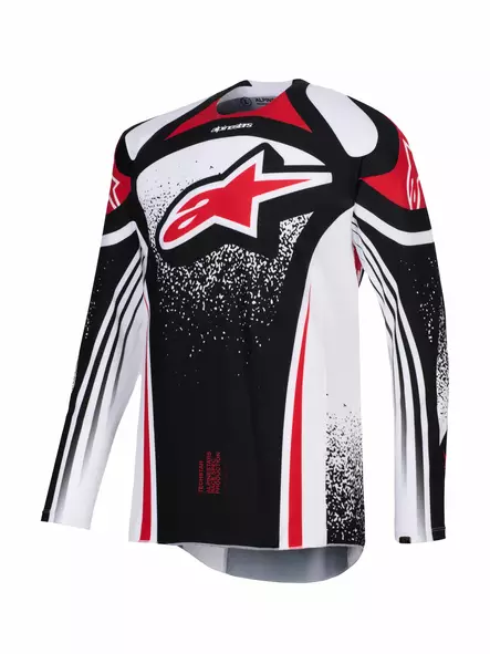 Alpinestars Paita Techstar Nomur Musta/Valkoinen/Punainen XL - Duell ajovarusteet - 42457 - 1