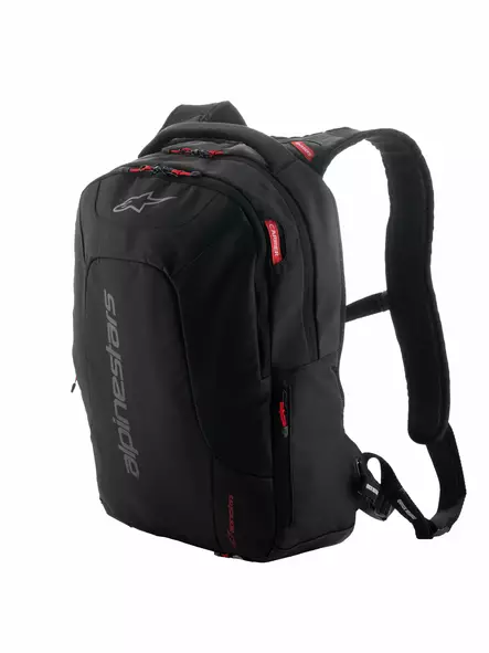 Alpinestars Reppu City Hunter v2 Musta/Valkoinen/Punainen 22L - Duell ajovarusteet - 35867 - 1