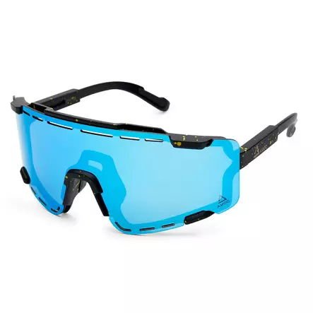 AMOQ Align Performance Aurinkolasit Musta Splash - Sininen Peili - Duell ajovarusteet - 52057 - 1