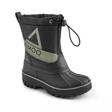 AMOQ Snowtime JNR Saappaat Musta/Harmaa, 34 - Duell ajovarusteet - 51567 - 1