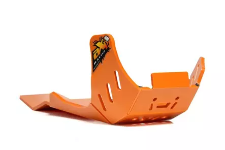 AXP Xtrem HDPE Skid Plate Orange KTM 450SXF/450XCF 23- - Duell MP varaosat ja tarvikkeet - 86587 - 1