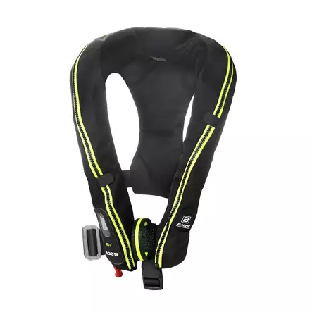 Baltic Compact 100 harness auto ilmatäytteinen pelastusliivi musta 30-110kg - Duell venetarvikkeet - 135597 - 1