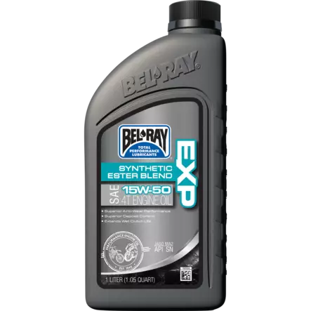 Bel-Ray EXP Synthetic Ester Blend 4T 15W-50 1L - Duell öljyt ja muut nesteet - 62197 - 1