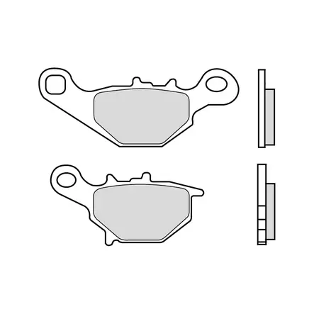 Brembo Jarrupalat Carbon-Ceramic - Duell MP varaosat ja tarvikkeet - 122157 - 1