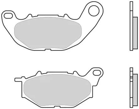 Brembo Jarrupalat Eteen Sintered Road - Duell MP varaosat ja tarvikkeet - 121807 - 1