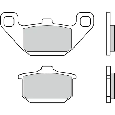 Brembo Jarrupalat Eteen Sintered Road - Duell MP varaosat ja tarvikkeet - 121947 - 1