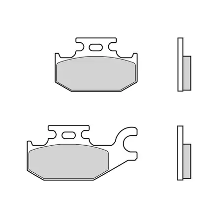 Brembo Jarrupalat Sintered Off-Road - Duell MP varaosat ja tarvikkeet - 122917 - 1