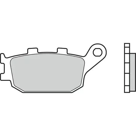 Brembo Jarrupalat Taakse Sintered Road - Duell MP varaosat ja tarvikkeet - 121467 - 1