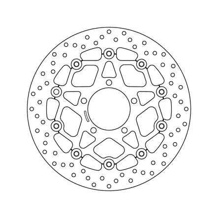 Brembo Serie Oro jarrulevy kelluva - Duell MP varaosat ja tarvikkeet - 121457 - 1