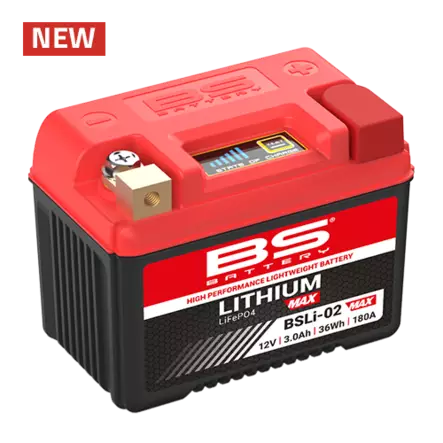 BS Battery BSLI-02 MAX Lithiumakku - Duell muut varaosat ja tarvikkeet - 132067 - 1