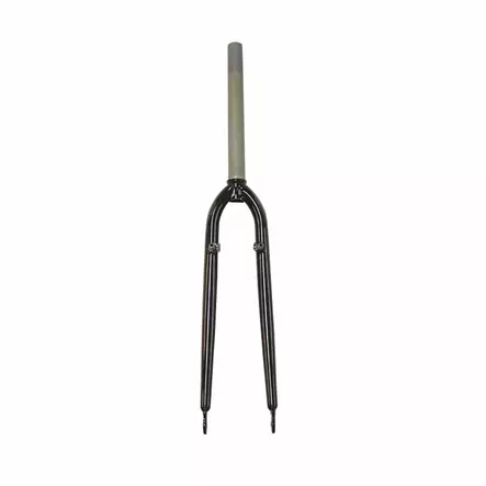 Etuhaarukka 28"/622 1" kierre 220mm trekking musta - Duell polkupyörien varaosat ja tarvikkeet - 58677 - 1