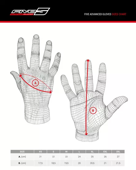 Five Handskar RFX4 Evo Naisten Musta/Valkoinen S - Duell ajovarusteet - 45197 - 1