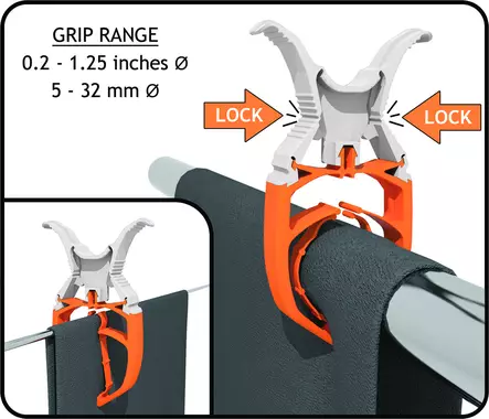 FIXCLIP 6-pack valkoinen - Duell venetarvikkeet - 135577 - 1
