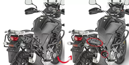 Givi putkisivutelineet Easyfit Suzuki DL650 V-STROM (17) - Duell MP varaosat ja tarvikkeet - 102187 - 1