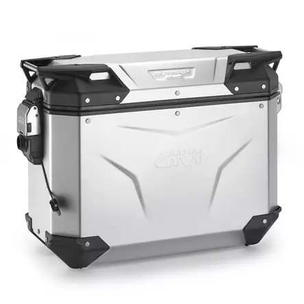 Givi Trekker Outback EVO Anodized Alu side-case Right 37ltr sold without lock - Duell MP varaosat ja tarvikkeet - 104437 - 1
