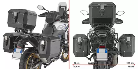 Givi Tub.Pa. Ho. Voge Valico 800 Rally (2025) - Duell MP varaosat ja tarvikkeet - 102407 - 1