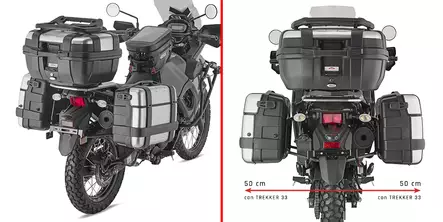 Givi Tub.Pan.Hold.Kawasaki Klr 650 S (2023) - Duell MP varaosat ja tarvikkeet - 102747 - 1