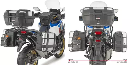GIVI TUB.PANN.HOLDER HONDA CRF1100L - Duell MP varaosat ja tarvikkeet - 102807 - 1