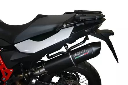 GPR Bmw F 800 Gs 2016/18 e4 EC-Approv. slip-on exhaust Furore Evo4 Nero - Duell MP varaosat ja tarvikkeet - 110627 - 1