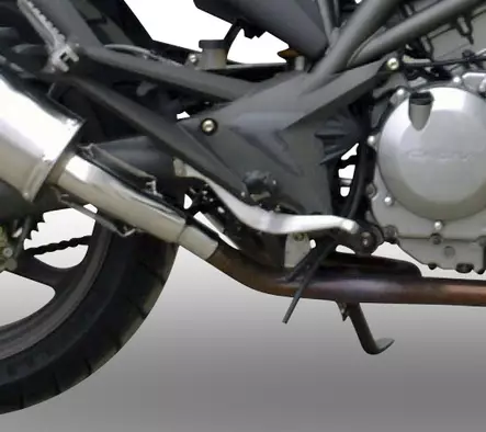 GPR Cagiva Raptor 650 2001/05 Pair EC-Approv. slip-on exhaust Satinox - Duell MP varaosat ja tarvikkeet - 111207 - 1
