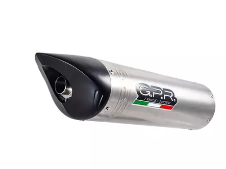 GPR Triumph Daytona 675 2009/12 EC-Approv. slip-on exhaust Tiburon Titanium - Duell MP varaosat ja tarvikkeet - 105677 - 1