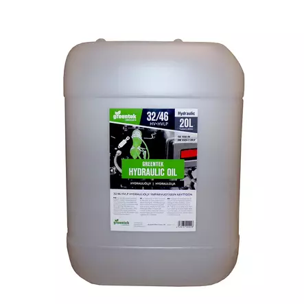 Greentek Hydrauliöljy 32/46 HVLP 20L - Duell öljyt ja muut nesteet - 62837 - 1