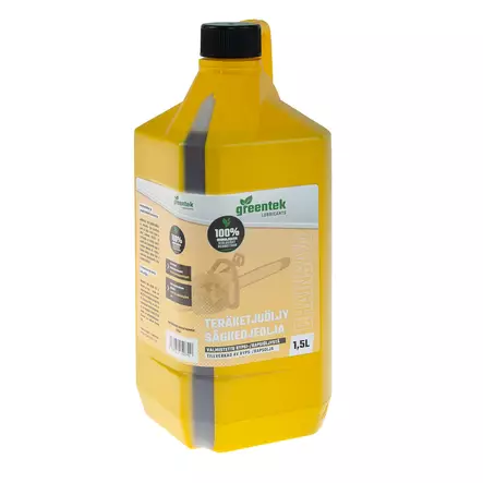 Greentek Teräketjuöljy Bio Pro 1.5L (Bio Rypsi- Rapsiöljy) (10) - Duell öljyt ja muut nesteet - 63067 - 1