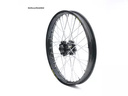 Haan wheel Tenere 700 21-2,15 BLACK HUB/BLACK RIM - Duell MP varaosat ja tarvikkeet - 63787 - 1