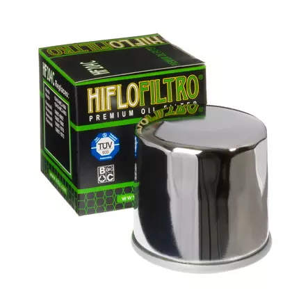 HiFlo öljynsuodatin HF204C Kromi - Duell MP varaosat ja tarvikkeet - 128977 - 1