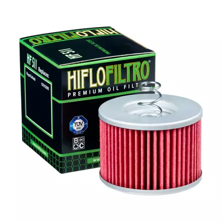 Hiflo Öljynsuodatin HF511 - Duell MP varaosat ja tarvikkeet - 128787 - 1