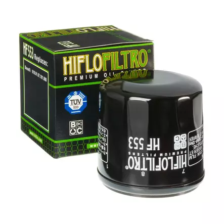 HiFlo öljynsuodatin HF553 - Duell MP varaosat ja tarvikkeet - 141187 - 1