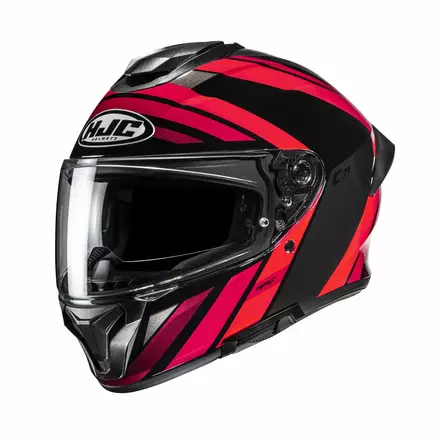 HJC Kypärä C71 Faber Punainen/Harmaa MC1, M - Duell ajovarusteet - 55637 - 1