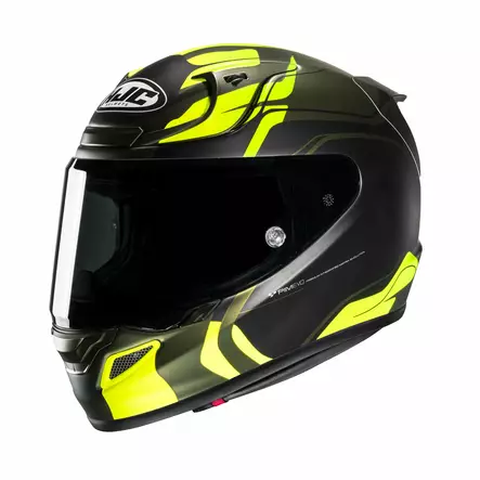 HJC Kypärä RPHA 12 Lawin MC4SF Musta/Fluo Keltainen/Vihreä L - Duell ajovarusteet - 56617 - 1