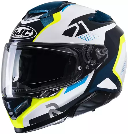 HJC Kypärä RPHA 71 Hapel Valkoinen/Fluo Keltainen MC3H L 58-59cm - Duell ajovarusteet - 56707 - 1